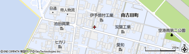 愛媛県松山市南吉田町2381周辺の地図