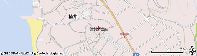 和歌山県御坊市名田町楠井2219周辺の地図