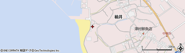 和歌山県御坊市名田町楠井84周辺の地図