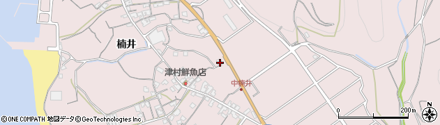 和歌山県御坊市名田町楠井2204周辺の地図