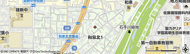 株式会社濱崎組本社周辺の地図