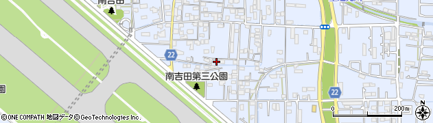 愛媛県松山市南吉田町929周辺の地図