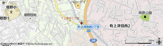 ＨｏｎｄａＣａｒｓ北九州三ヶ森店周辺の地図