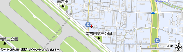 愛媛県松山市南吉田町910周辺の地図