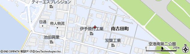愛媛県松山市南吉田町2514周辺の地図