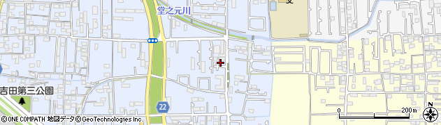 愛媛県松山市南吉田町981周辺の地図
