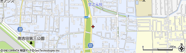 愛媛県松山市南吉田町953周辺の地図