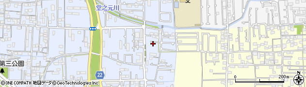 愛媛県松山市南吉田町601周辺の地図