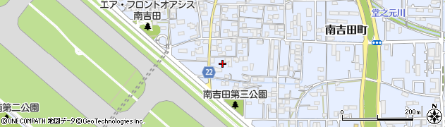 愛媛県松山市南吉田町916周辺の地図