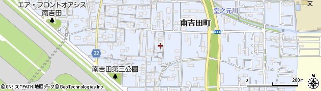 愛媛県松山市南吉田町937周辺の地図