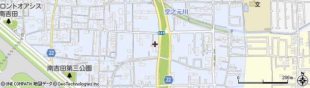 愛媛県松山市南吉田町948周辺の地図