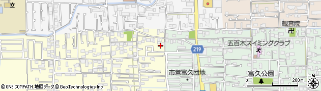 愛媛県松山市久保田町388周辺の地図