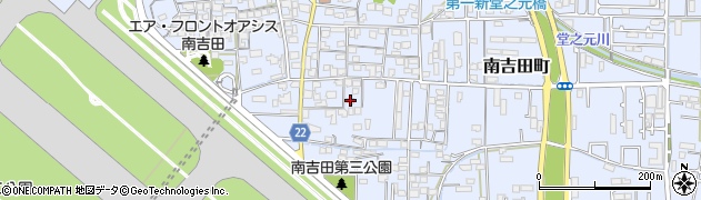 愛媛県松山市南吉田町921周辺の地図