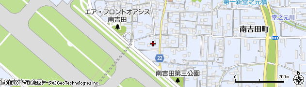 愛媛県松山市南吉田町890周辺の地図