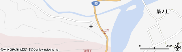 徳島県那賀町（那賀郡）鮎川（蛭子）周辺の地図
