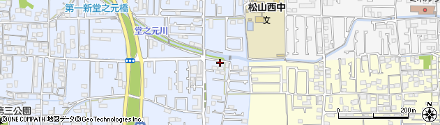 愛媛県松山市南吉田町598周辺の地図