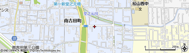 愛媛県松山市南吉田町958周辺の地図