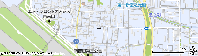 愛媛県松山市南吉田町928周辺の地図