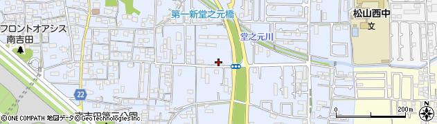 愛媛県松山市南吉田町1028周辺の地図