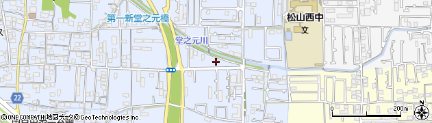 愛媛県松山市南吉田町1008周辺の地図