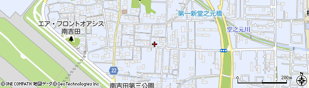 愛媛県松山市南吉田町1041周辺の地図