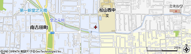 愛媛県松山市南吉田町994周辺の地図