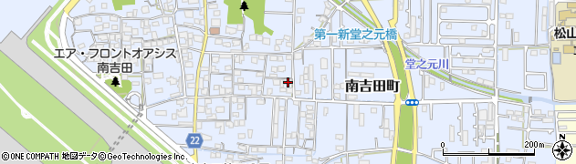 愛媛県松山市南吉田町1048周辺の地図