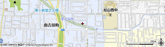 愛媛県松山市南吉田町1007周辺の地図
