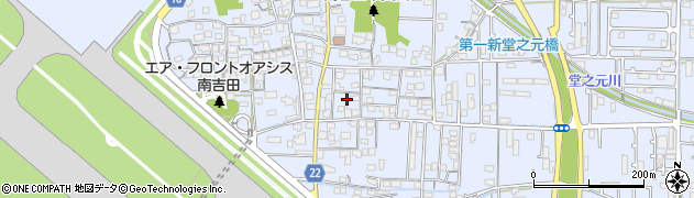 愛媛県松山市南吉田町1069周辺の地図
