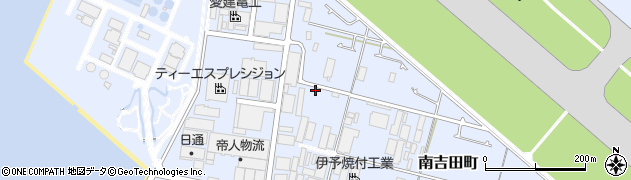 愛媛県松山市南吉田町2582周辺の地図