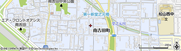 愛媛県松山市南吉田町1030周辺の地図