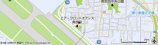 愛媛県松山市南吉田町1106周辺の地図
