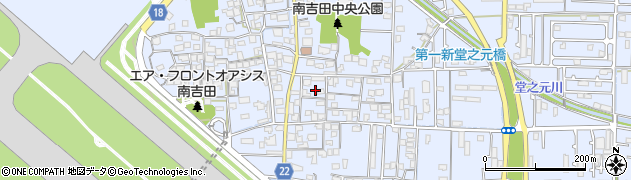愛媛県松山市南吉田町1071周辺の地図