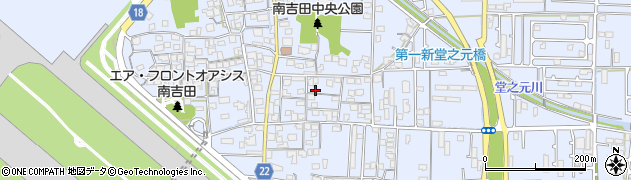 愛媛県松山市南吉田町1056周辺の地図