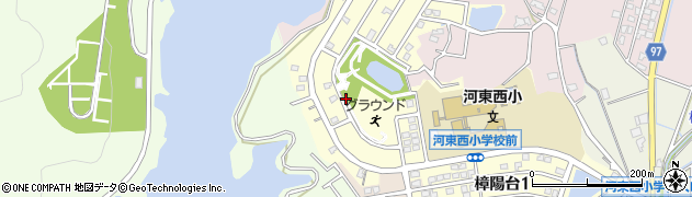福岡県宗像市樟陽台周辺の地図