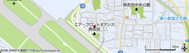 愛媛県松山市南吉田町1118周辺の地図