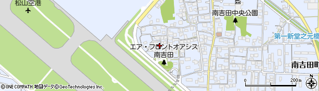 愛媛県松山市南吉田町1258周辺の地図