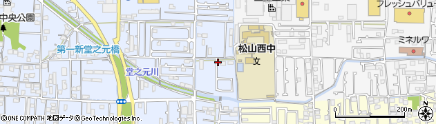 愛媛県松山市南吉田町997周辺の地図