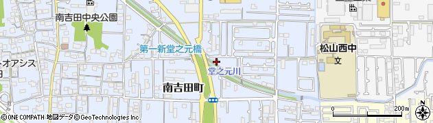 愛媛県松山市南吉田町1016周辺の地図