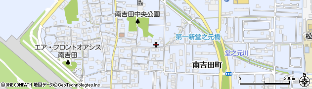 愛媛県松山市南吉田町1312周辺の地図