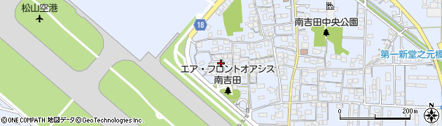 愛媛県松山市南吉田町1285周辺の地図