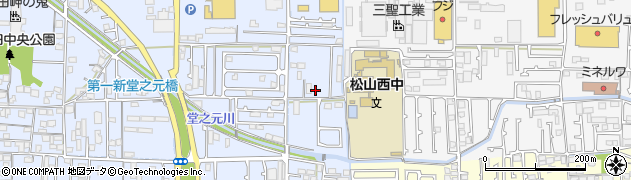 愛媛県松山市南吉田町1431周辺の地図