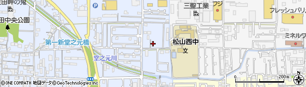愛媛県松山市南吉田町1430周辺の地図