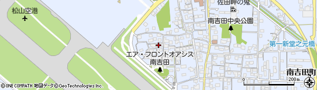 愛媛県松山市南吉田町1265周辺の地図