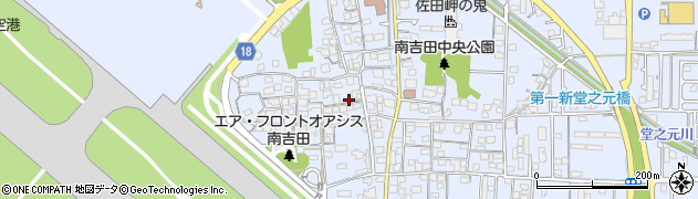 愛媛県松山市南吉田町1301周辺の地図