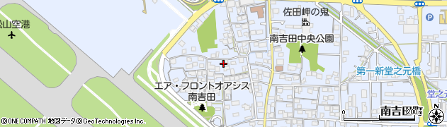 愛媛県松山市南吉田町1359周辺の地図