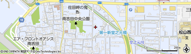 愛媛県松山市南吉田町1387周辺の地図