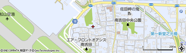 愛媛県松山市南吉田町1529周辺の地図