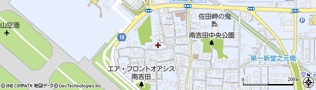 愛媛県松山市南吉田町1527周辺の地図