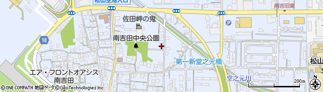 愛媛県松山市南吉田町1372周辺の地図